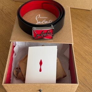 Christian Louboutin スパイクバックルベルト85/34 未使用 Christian Louboutin | Accessories | Nwt Rare Color Authentic